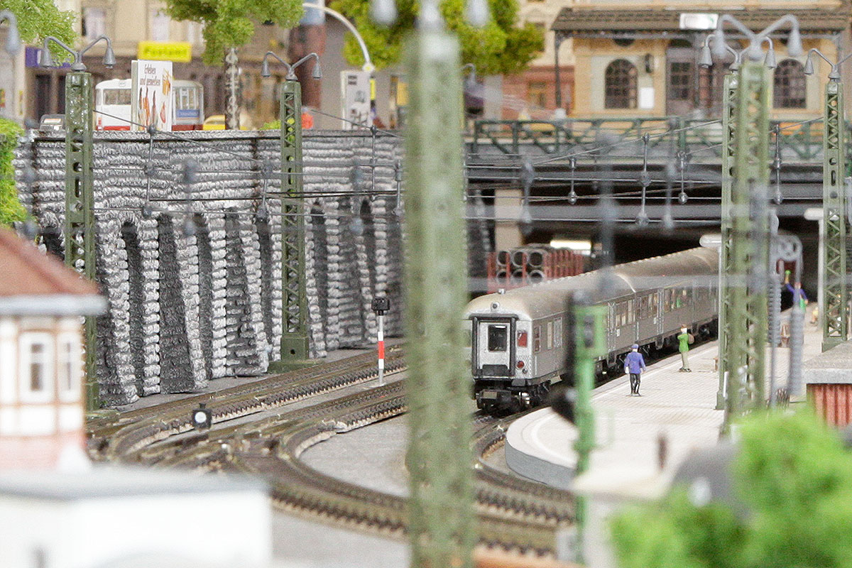 Bahnsteig Spur n