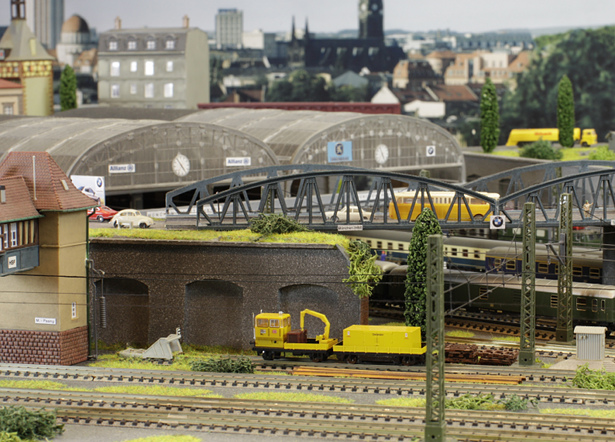 Gleisplan Bahnhof Spur N