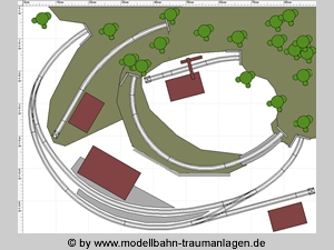 Gleisplan Modellbahnanlage