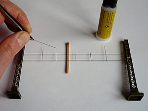Oberleitung Quertragwerk selber bauen