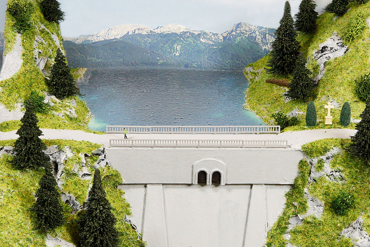 Modellbahn Diorama