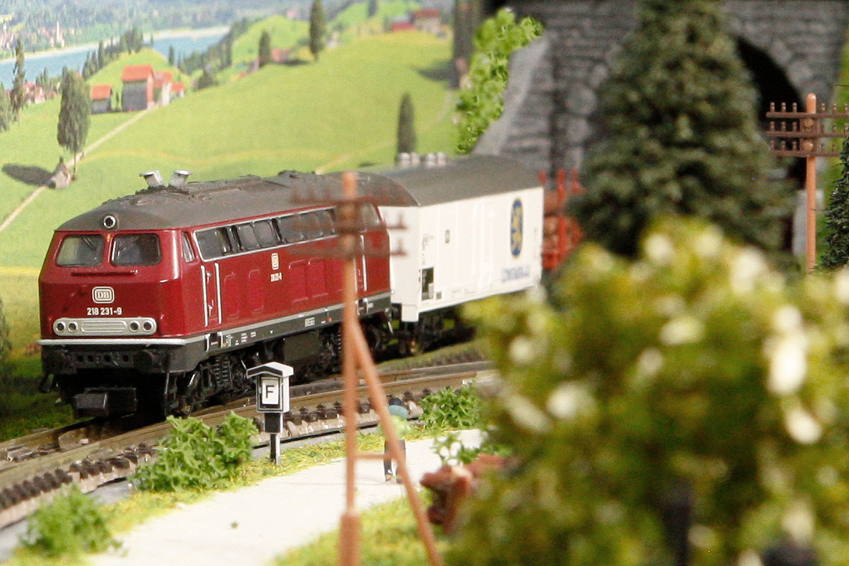 Modelleisenbahn gestalten mit Figuren