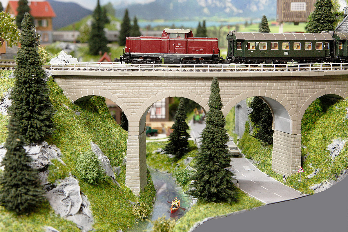 Modelleisenbahn bauen: Tutorial