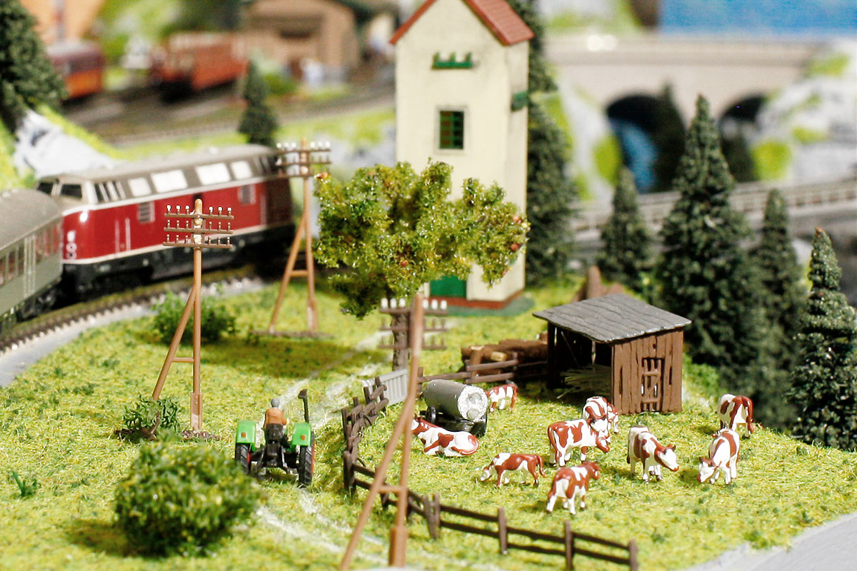 Modellbahnbau Spur N Landschaft