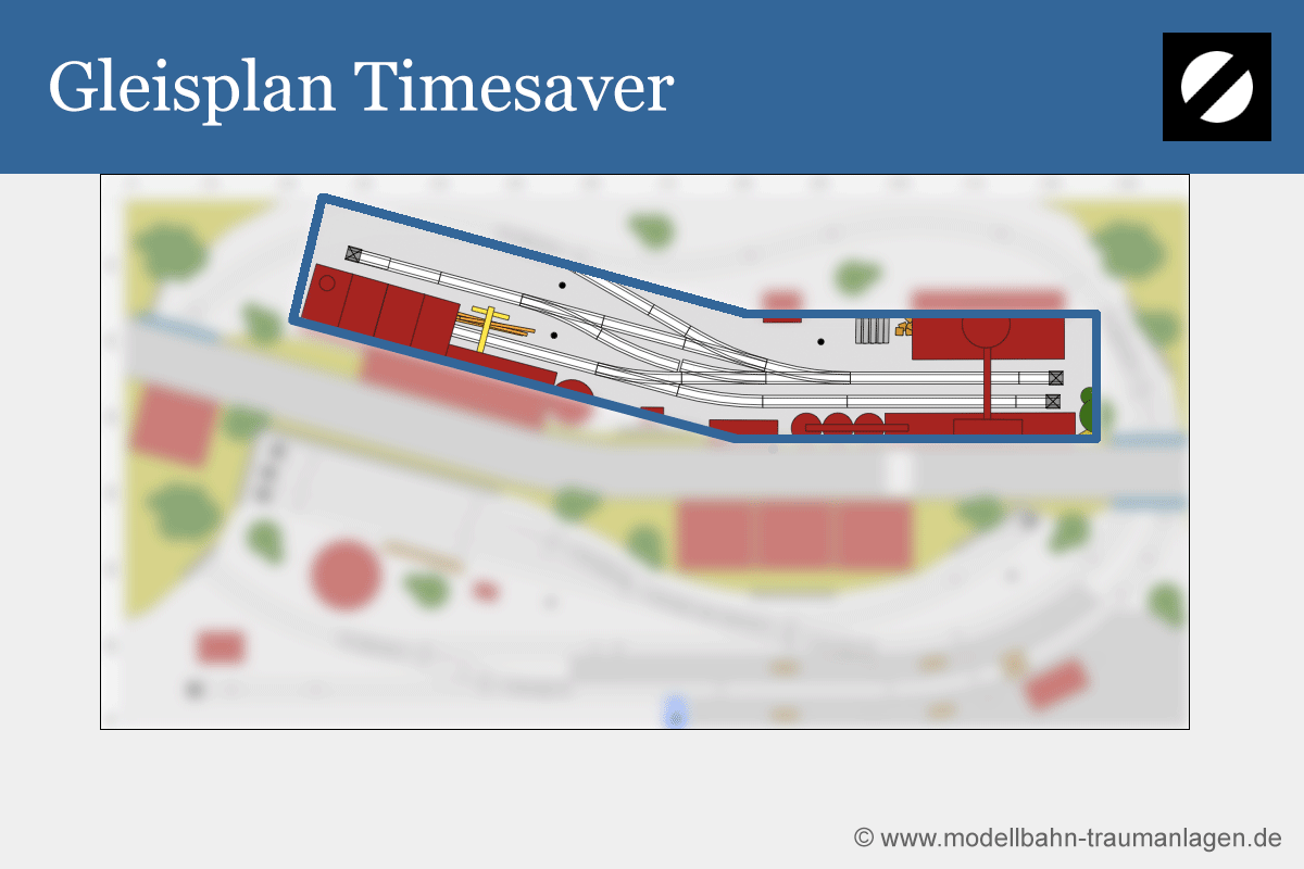 Gleisplan Timesaver Spur N