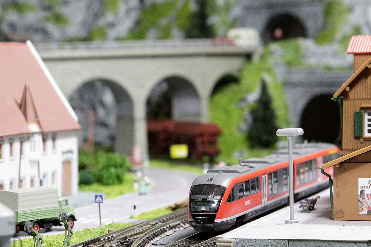 Modelleisenbahn Tunnel