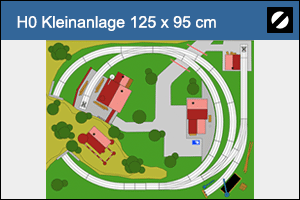 Vorschau Gleisplan Kleinanlage H0