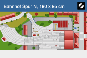 Vorschau Gleisplan Bahnhof Spur N