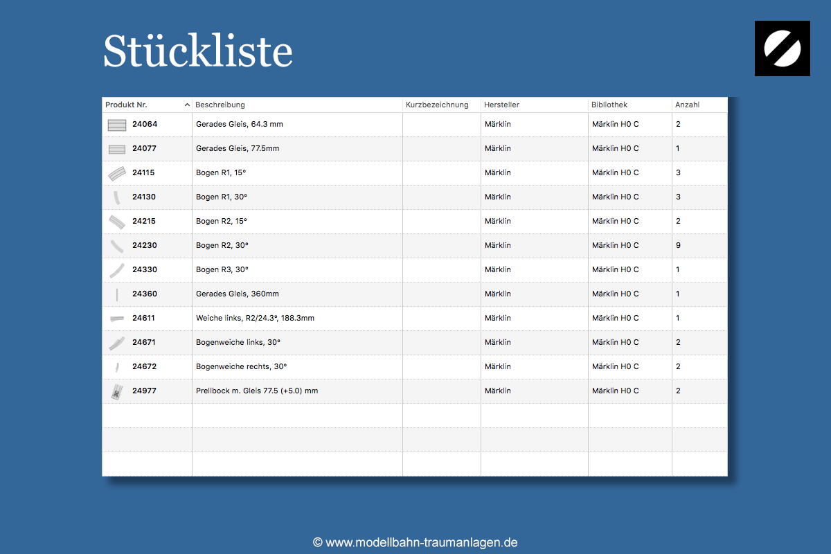 Stückliste