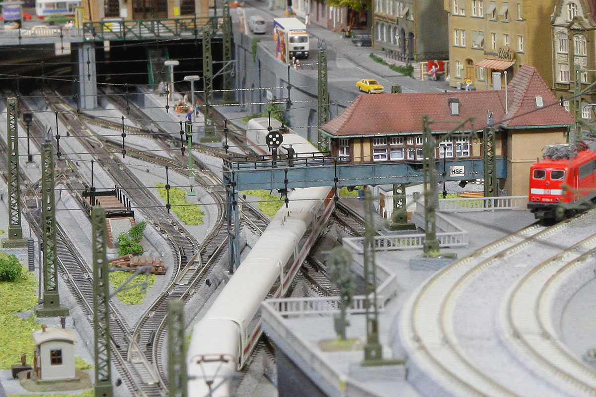 Großer Bahnhof Spur N