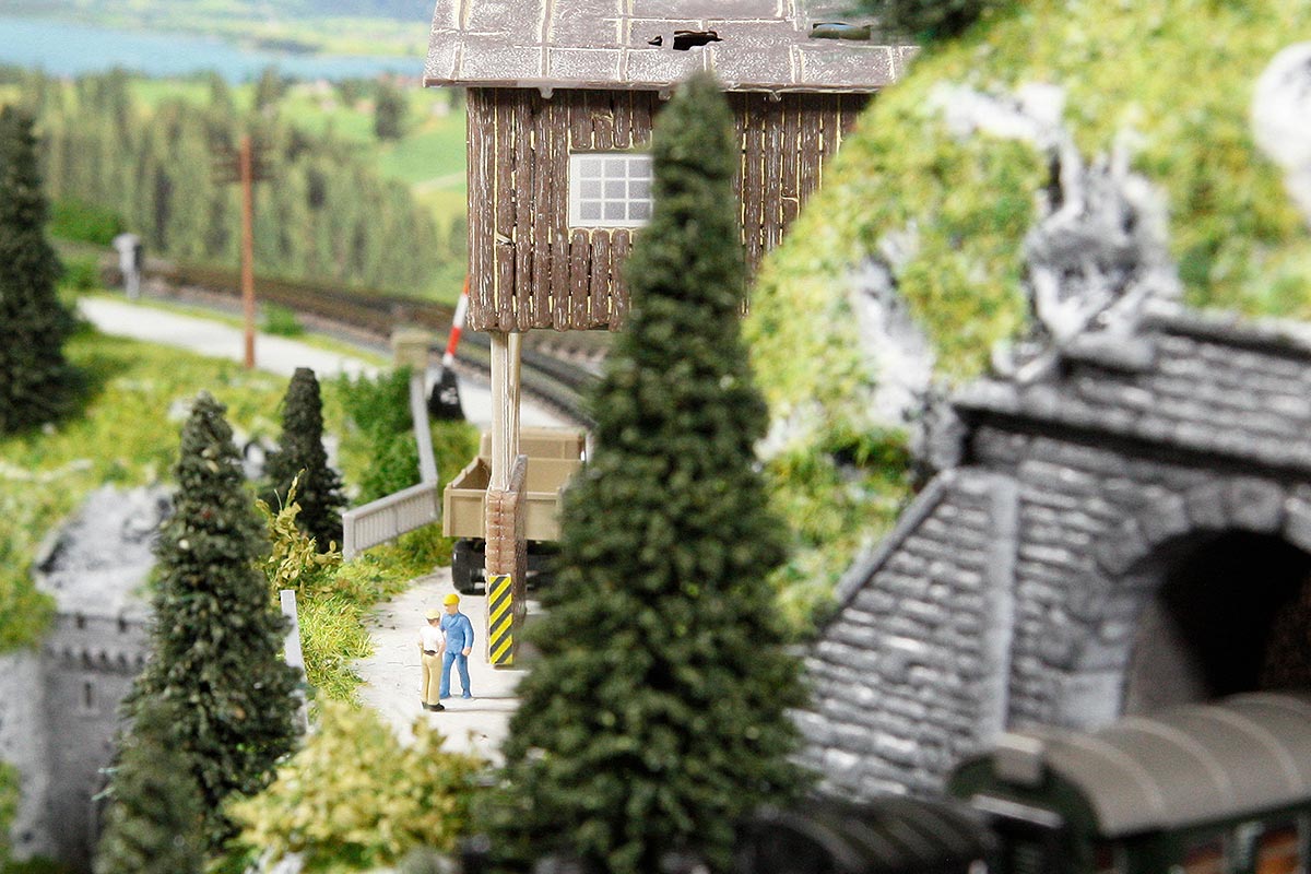 Kleinstanlage Landschaft