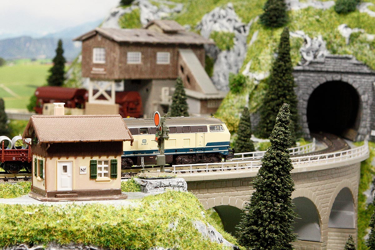 Modelleisenbahn Kleinstanlage